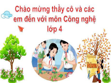 Bài giảng Công nghệ Lớp 4 - Tuần 28, Bài 10: Đồ chơi dân gian (Tiết 1) - Năm học 2023-2024 - Nguyễn Thị Hải Hà