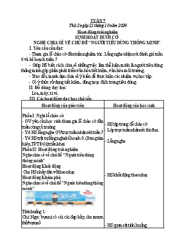 Kế hoạch bài dạy Lớp 5 - Tuần 7 - Năm học 2024-2025 - Đậu Thị Hoa
